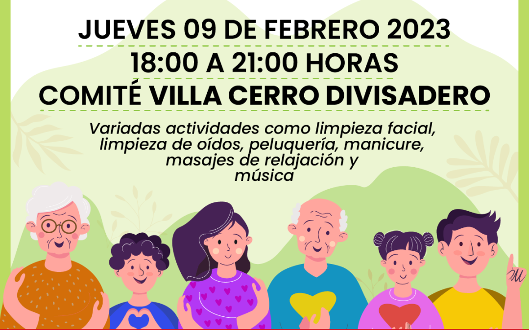 JORNADAS DE AUTOCUIDADO COMITÉ VILLA CERRO DIVISADERO