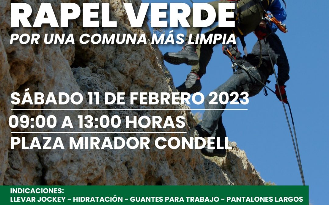 JORNADA DE LIMPIEZA RAPEL VERDE