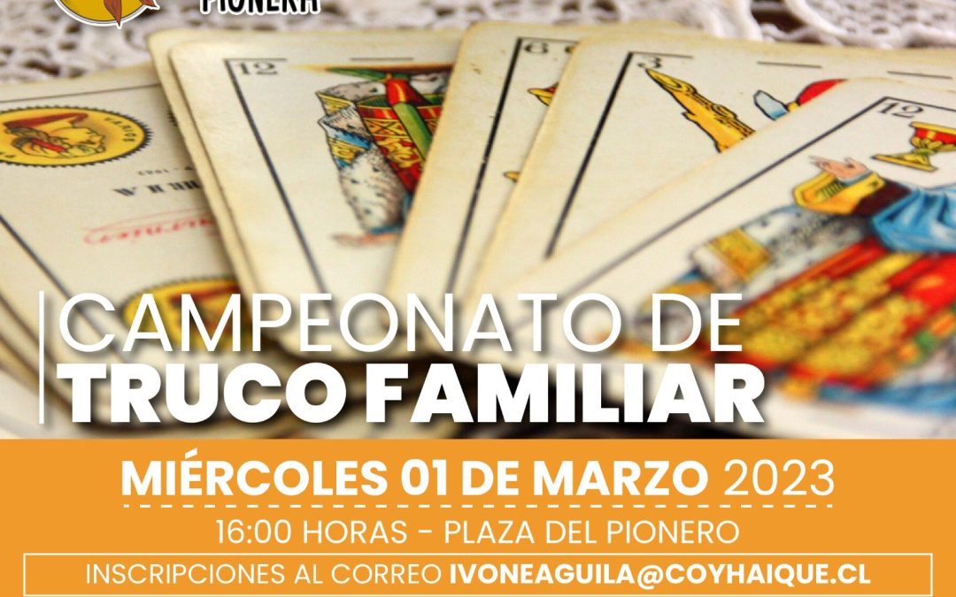 CAMPEONATO DE TRUCO FAMILIAR